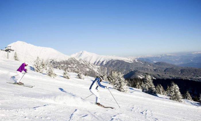 In den Winterferien in Südtirol können Sie nach Herzenslust Skifahren